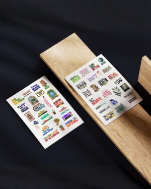 Soul Signal Stickers (2 Sticker Sheets)